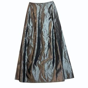 VTG 90s Jessica McClintock Gunne Sax Maxi Skirt Size 5 Gray Formal‎ Event